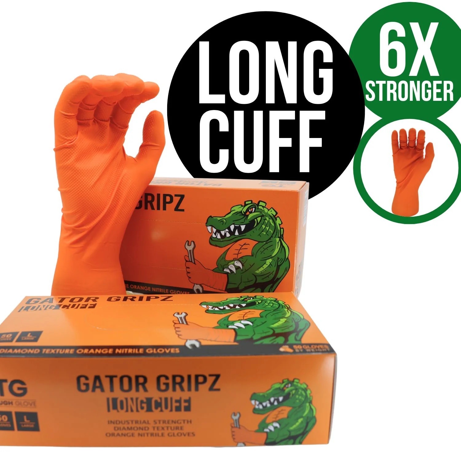 Gator Gripz Long Cuff Gloves